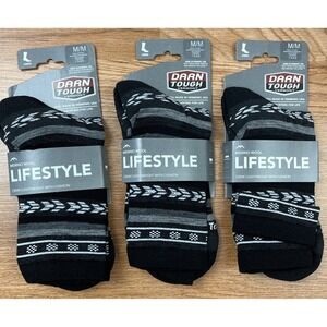 Lot of 3 Darn Tough Merino Wool Lifestyle Lightweight Crew Socks Women's Medium